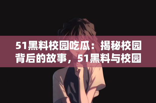 51黑料校园吃瓜：揭秘校园背后的故事，51黑料与校园吃瓜现象