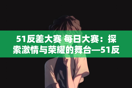 51反差大赛 每日大赛：探索激情与荣耀的舞台—51反差大赛与每日大赛